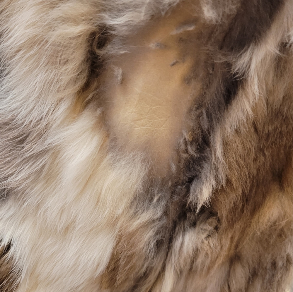 Vintage 100% Rabbit Coat - Picture 5 of 6